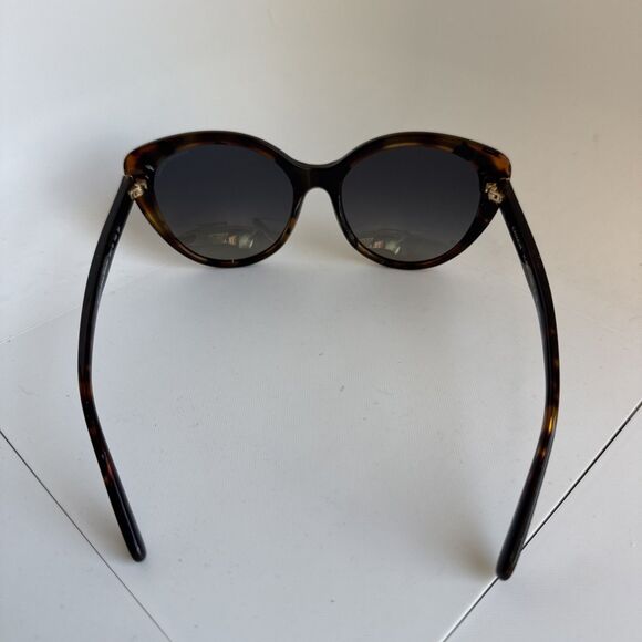 Coach Black Tortoise Polarized Sunglasses With Hard shell Case - Picture 5 of 8